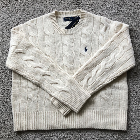 Polo Ralph Lauren Sweaters - Polo Ralph Lauren Cashmere Blend Crewneck Sweater.NWT.
